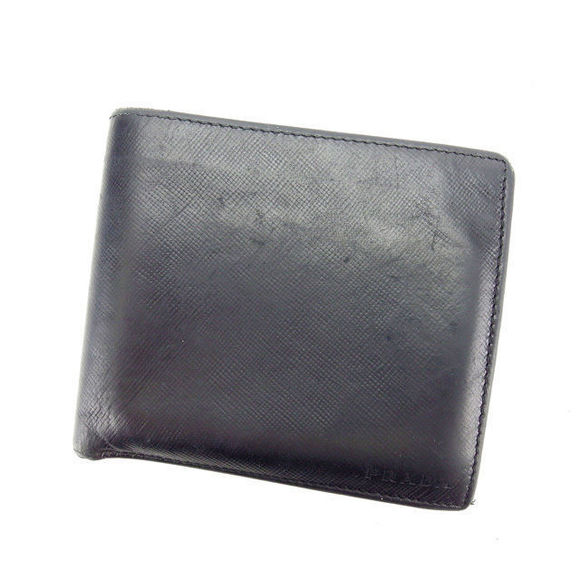 Prada Wallet black bifold - Picture 1 of 6